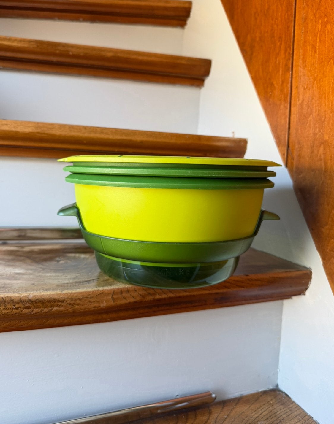 Tupperware MicroGourmet stoompan, Ophalen of Verzenden, Gebruikt, Overige typen