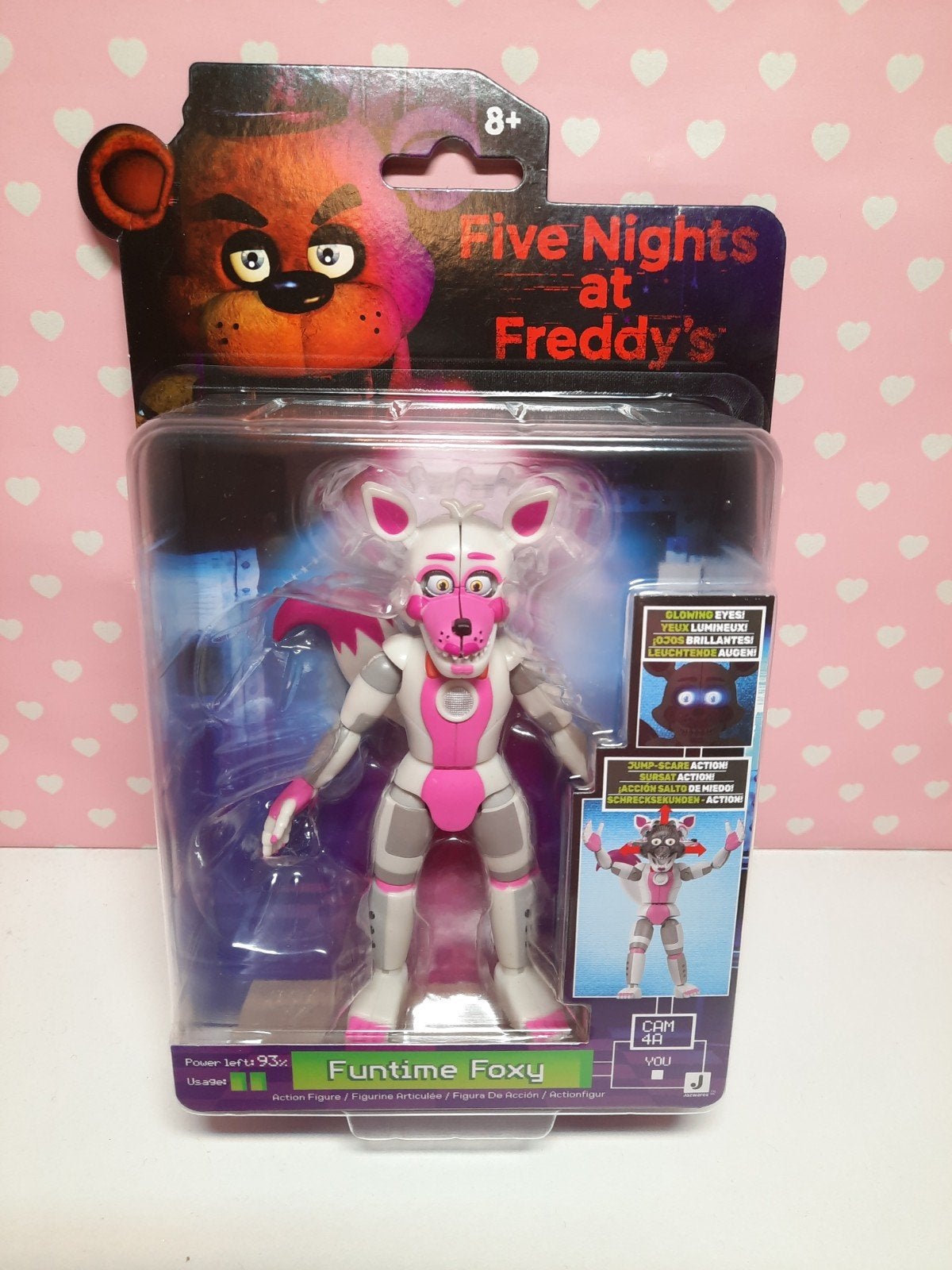 FNAF Funtime Foxy Actiefiguur Jazwares NRFB, Ophalen of Verzenden, Nieuw