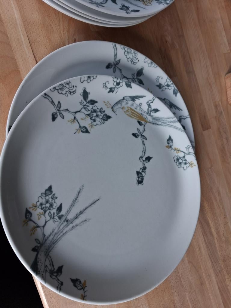 Villeroy &Boch AH borden 4 stuks €4, Ophalen, Gebruikt, Bord(en), Overige stijlen