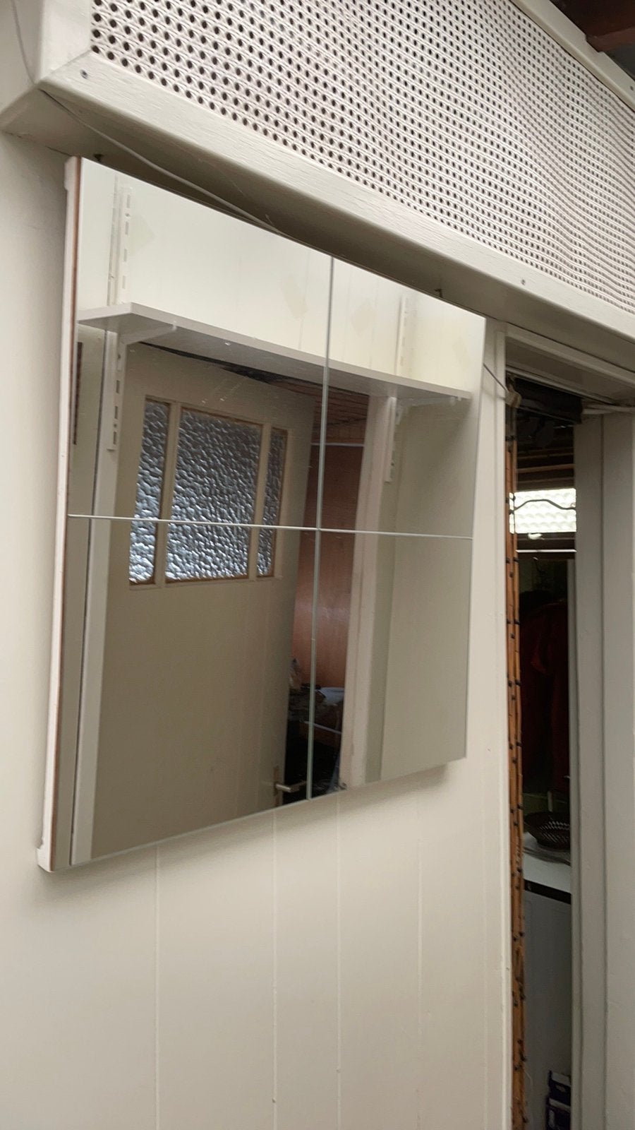 Mooie spiegel 60 x 60, Huis en Inrichting, Woonaccessoires | Spiegels, Ophalen, Vierkant, Zo goed als nieuw, Minder dan 100 cm