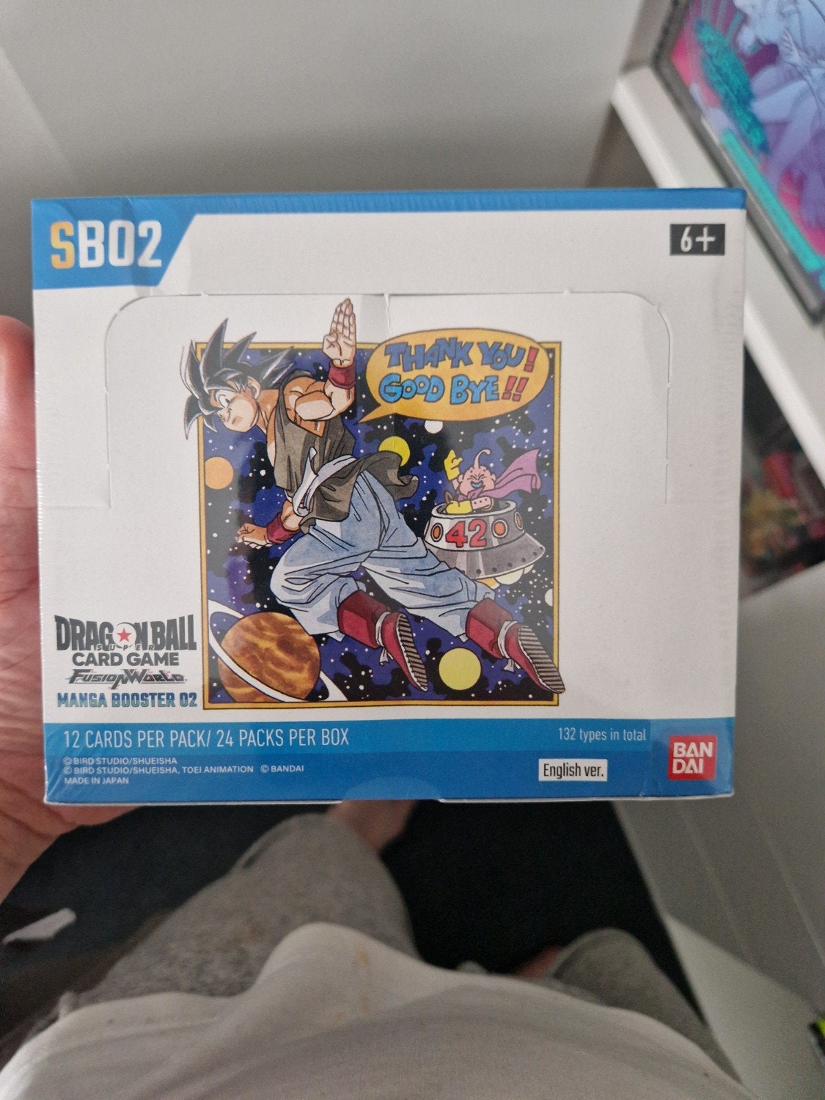 Dragon ball Z - SB02 Manga Booster Box, Ophalen of Verzenden, Zo goed als nieuw, Boosterbox, Foil