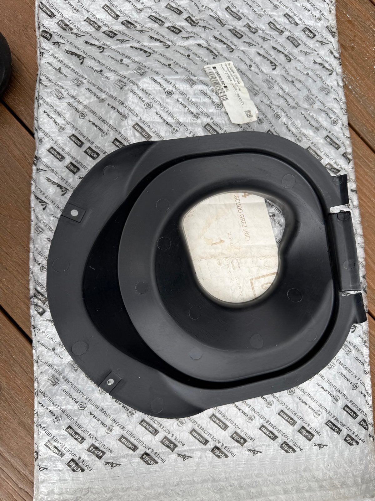 Originele Piaggio Zip SP Voorfrontonderplaat OEM 575804, Ophalen of Verzenden, Nieuw, Overige typen, Piaggio