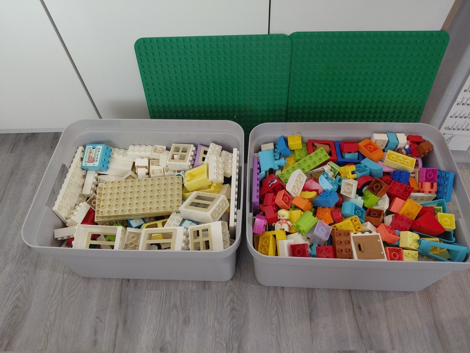 Grote partij LEGO Duplo( ong 15 set en losse blokken) met di, Kinderen en Baby's, Gebruikt, Inclusief instructies, Ophalen of Verzenden