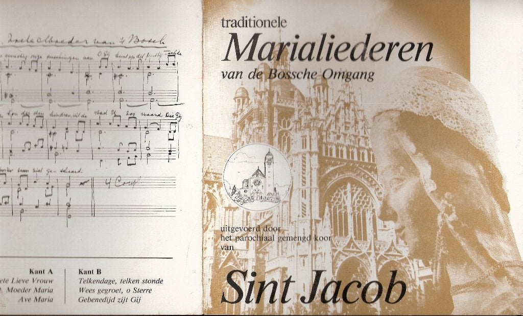 Bossche Omgang- Traditionele Marialiederen - Koor Sint Jacob, Ophalen, Gebruikt, EP, EP