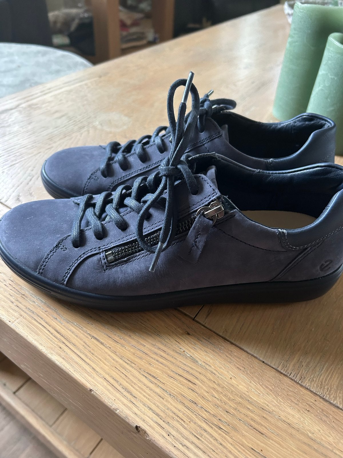 Ecco Soft 7 Dames Sneaker Maat 40 Zo Goed Als Nieuw, Kleding | Dames, Schoenen, Ophalen of Verzenden, Zo goed als nieuw, Blauw