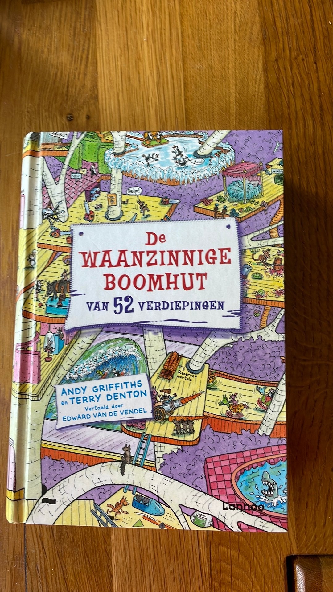 De waanzinnige boomhut van 52 verdiepingen, Boeken, Kinderboeken | Jeugd | 10 tot 12 jaar, Ophalen, Zo goed als nieuw