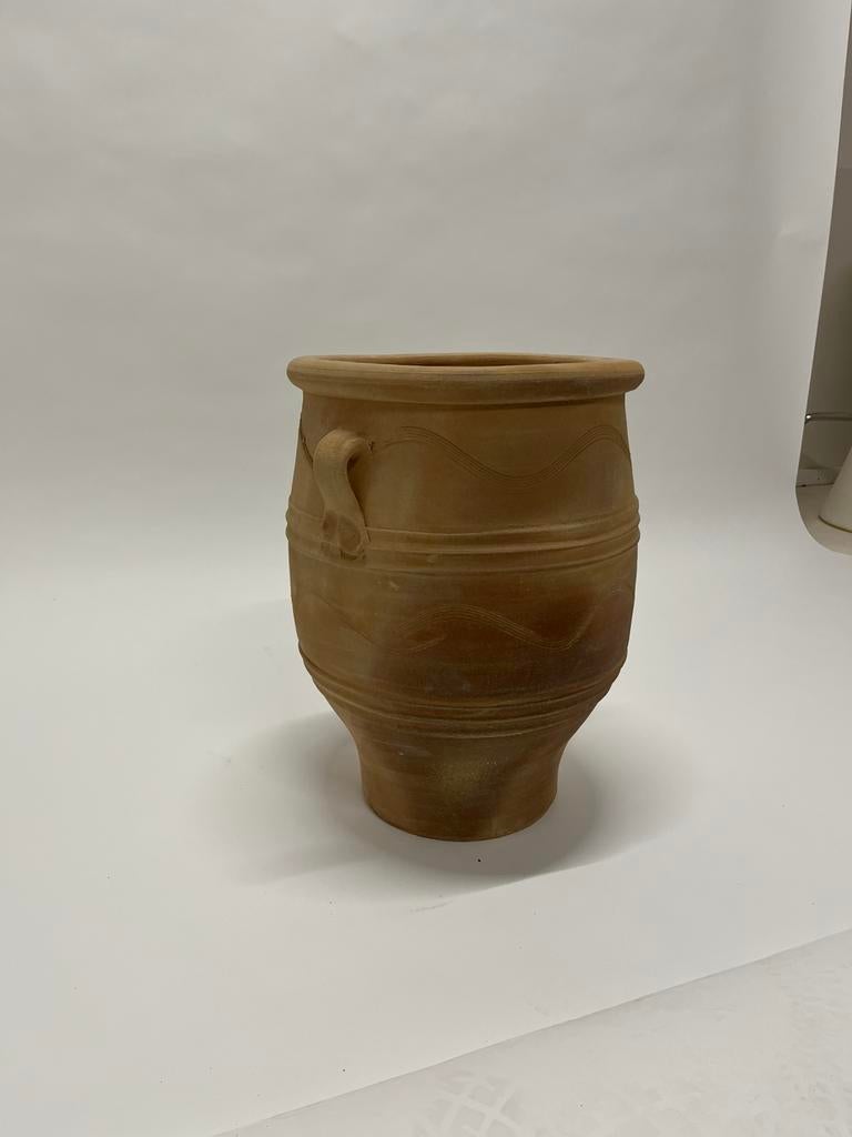 Terracotta Pot Nieuw, Ophalen, 40 cm of meer, Rond, Nieuw