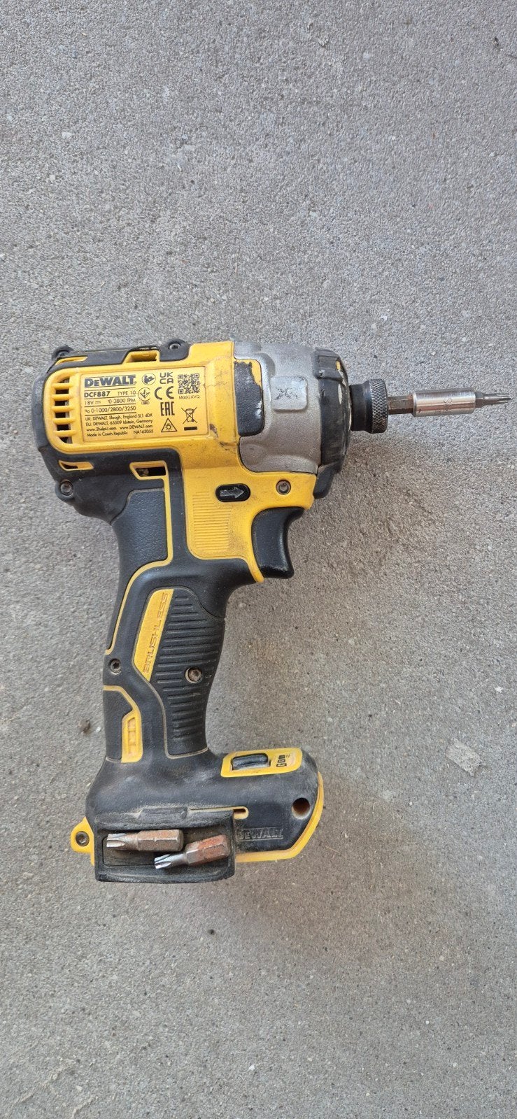 DeWalt 18V XR Brushless Slagmoersleutel - Gebruikt, Ophalen of Verzenden, Gebruikt, 600 watt of meer, Overige typen