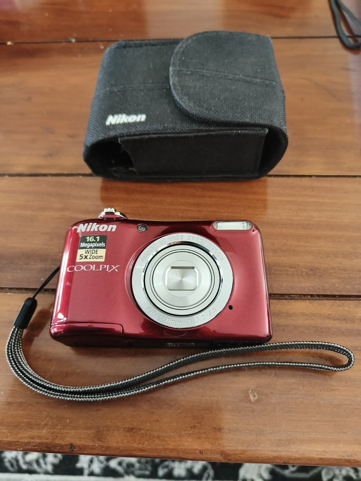 Nikon Coolpix 16.1MP compactcamera met 5x zoom en 16GB SD, Audio, Tv en Foto, Fotocamera's Digitaal, Gebruikt, Geheugenkaart, Ophalen of Verzenden
