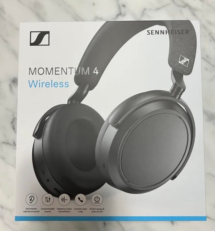 SENNHEISER MOMENTUM 4 BLACK ZGAN