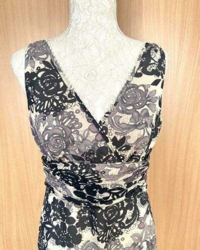 Ted Baker zijden jurk maat 38 [v], Kleding | Dames, Jurken, Maat 38/40 (M), Overige kleuren, Nieuw, Ophalen of Verzenden