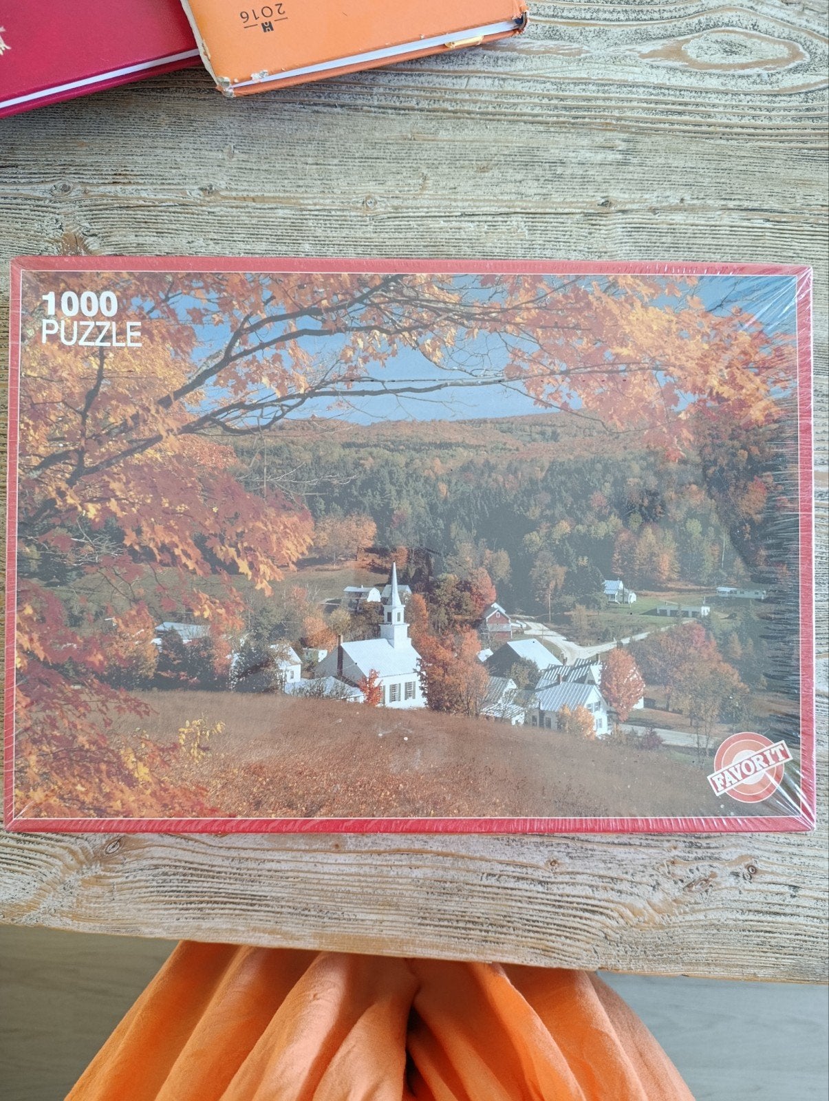 Legpuzzel 1000 stukjes Vermont Canada, Ophalen, 500 t/m 1500 stukjes, Zo goed als nieuw