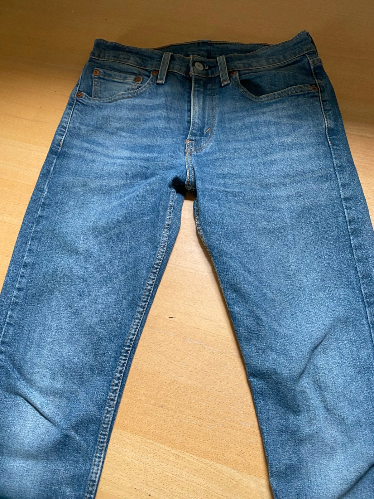 Levi's 512 Slim Taper Jeans W28 L32 - Klassieker, Ophalen of Verzenden, Zo goed als nieuw, Blauw, W32 (confectie 46) of kleiner