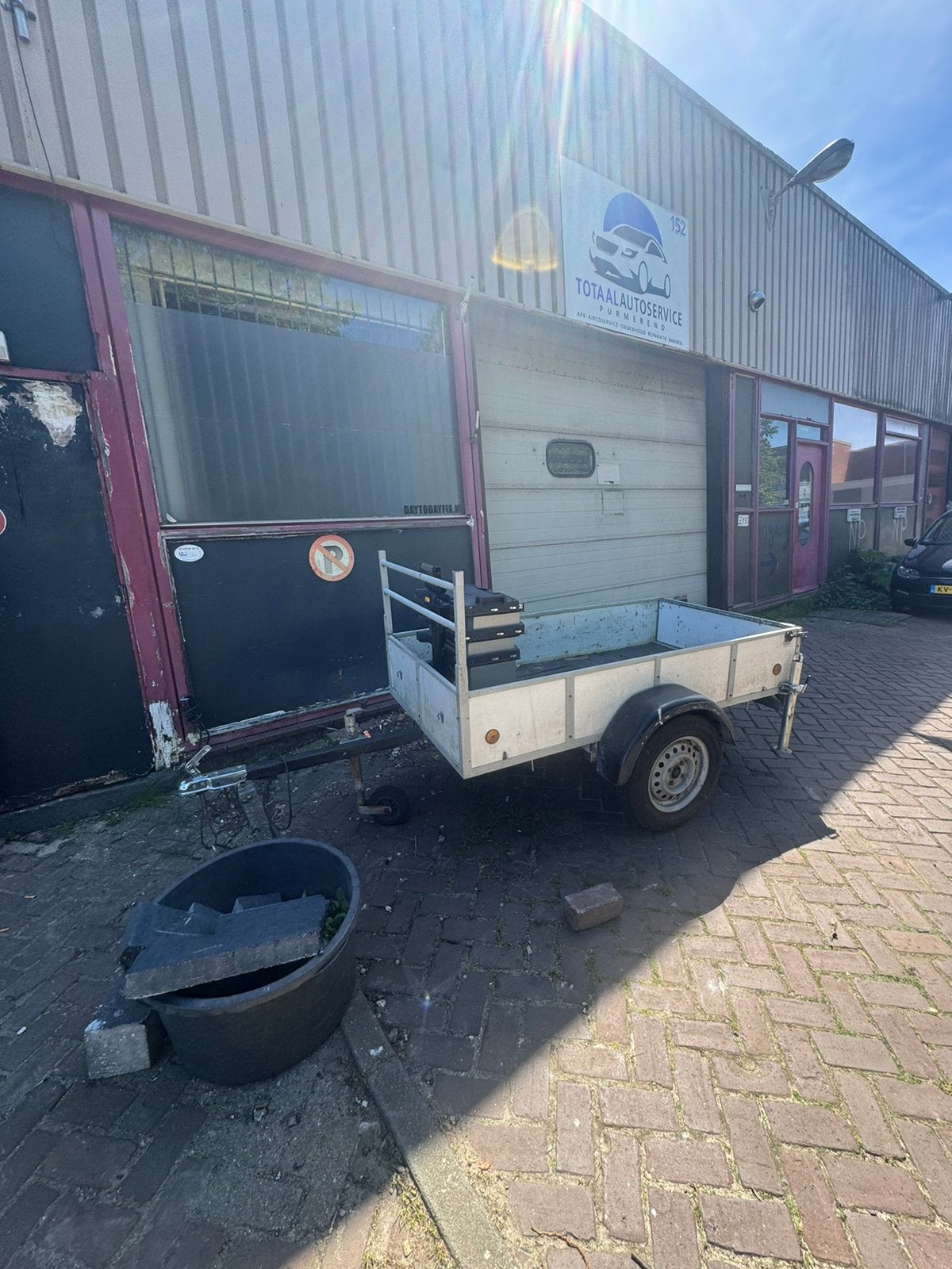 Aanhanger 1x190, Ophalen of Verzenden, Zo goed als nieuw