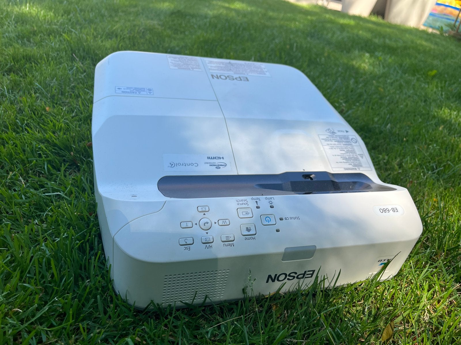 Epson EB-680 Beamer - Gebruikt, Audio, Tv en Foto, Beamers, Ophalen of Verzenden, Gebruikt, LCD, Overige resoluties