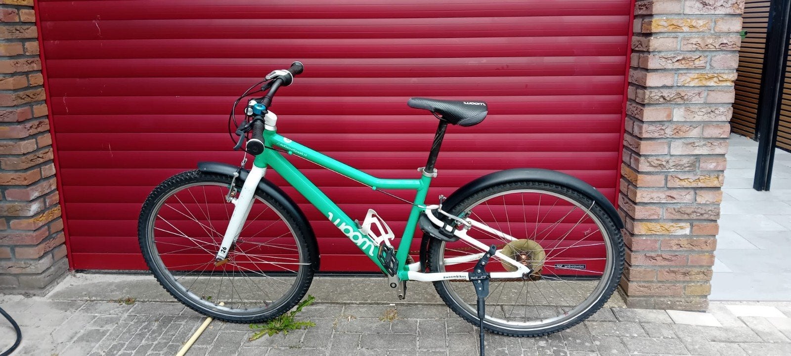 Woom 6 kinderfiets/mountainbike met 26 inch wielen, Fietsen en Brommers, Minder dan 10 versnellingen, Gebruikt, 26 inch, Velgrem