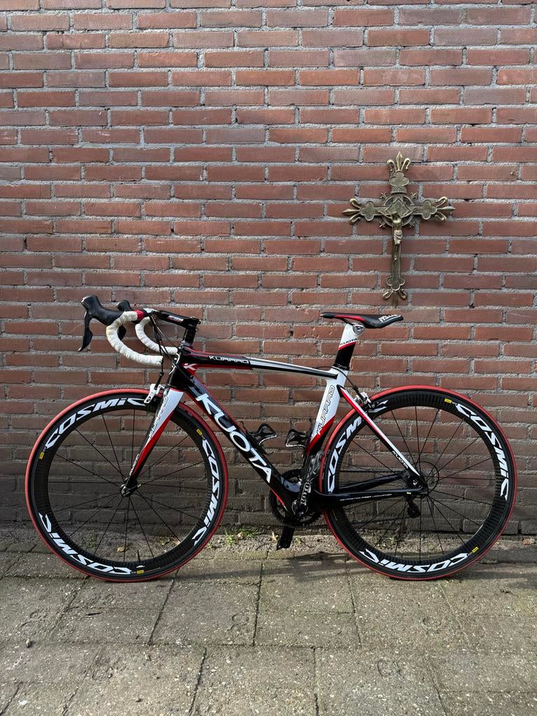 Kuota Kuraro aero carbon racefiets mavic cosmic wielset 53cm, Ophalen