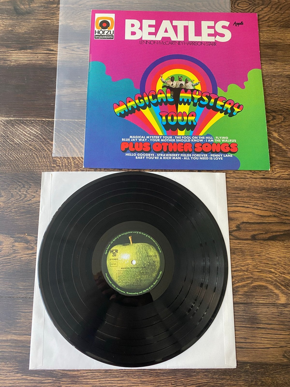 The Beatles - Magical Mystery Tour (Hör Zu SHZE 327), Ophalen, Gebruikt, Originele persing, 12 inch
