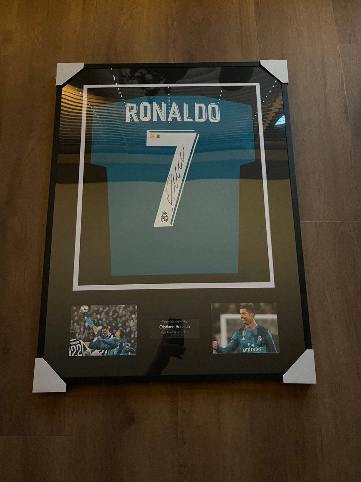 Gesigneerd Cristiano Ronaldo shirt+certificaat,handtekening, Ophalen of Verzenden, Nieuw, Buitenlandse clubs, Shirt
