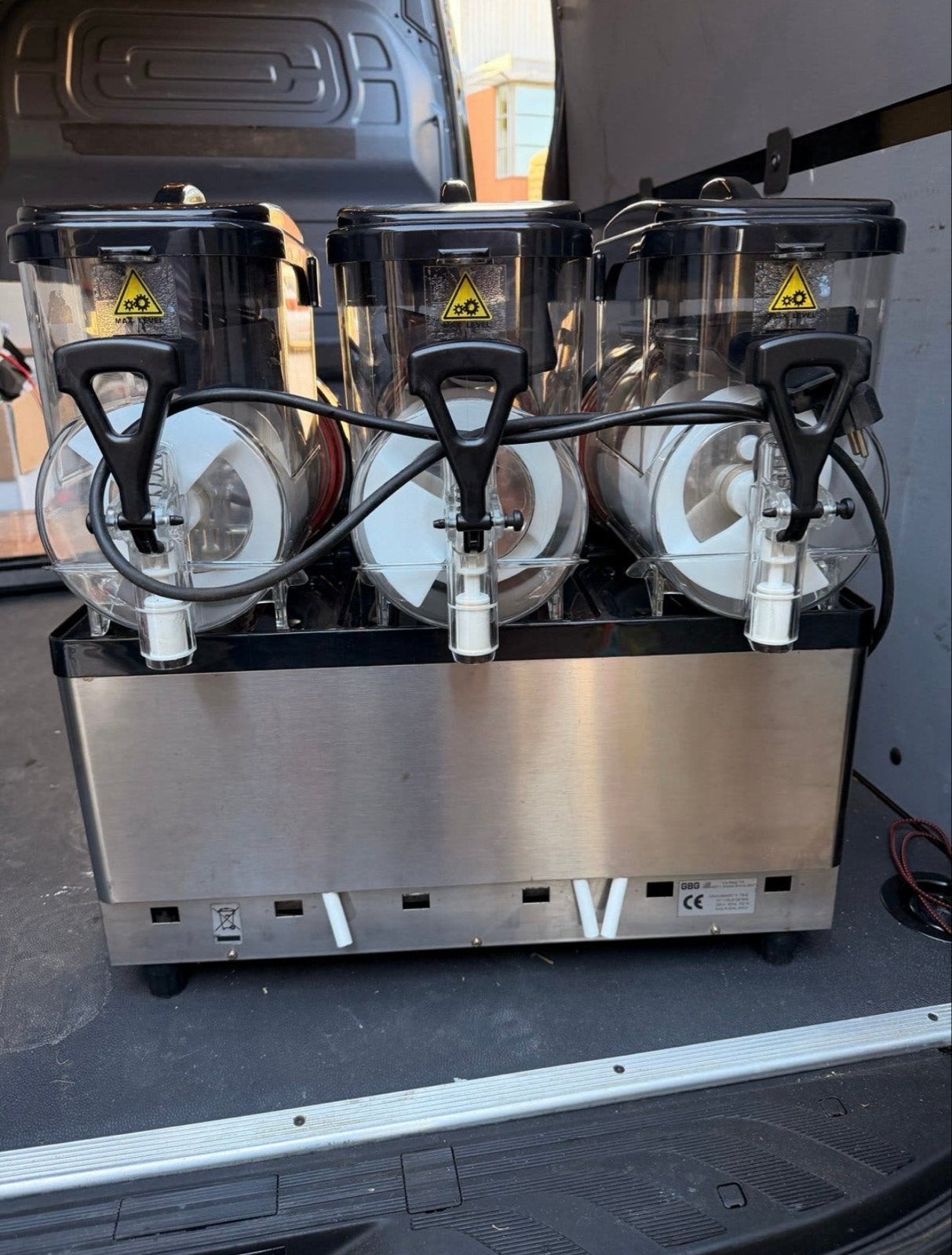 GBG Granismart 3 TS-E Slushmachine - 3x 5L, Zakelijke goederen, Ophalen, Gebruikt, Koelen en Vriezen