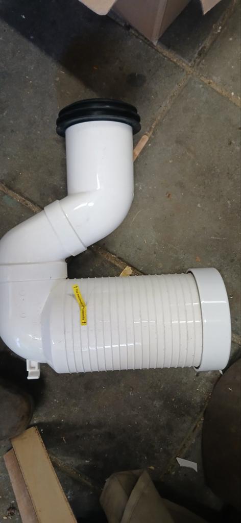Gratis af te halen wc aansluiting, Afvoer, Pvc, Ophalen of Verzenden, Minder dan 2 meter