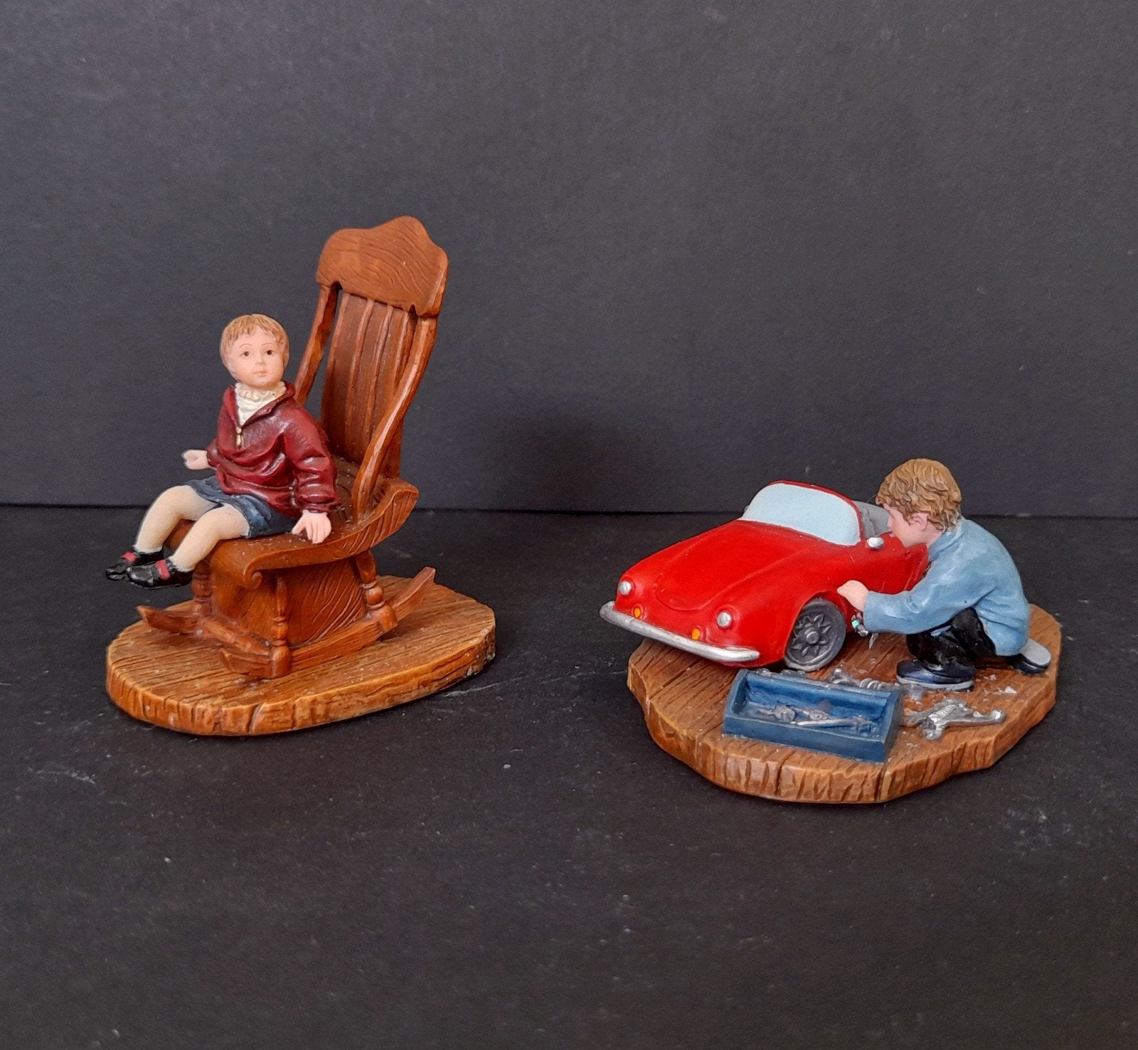 luville kerst figuur kerstdorp kersthuisjes, Verzenden