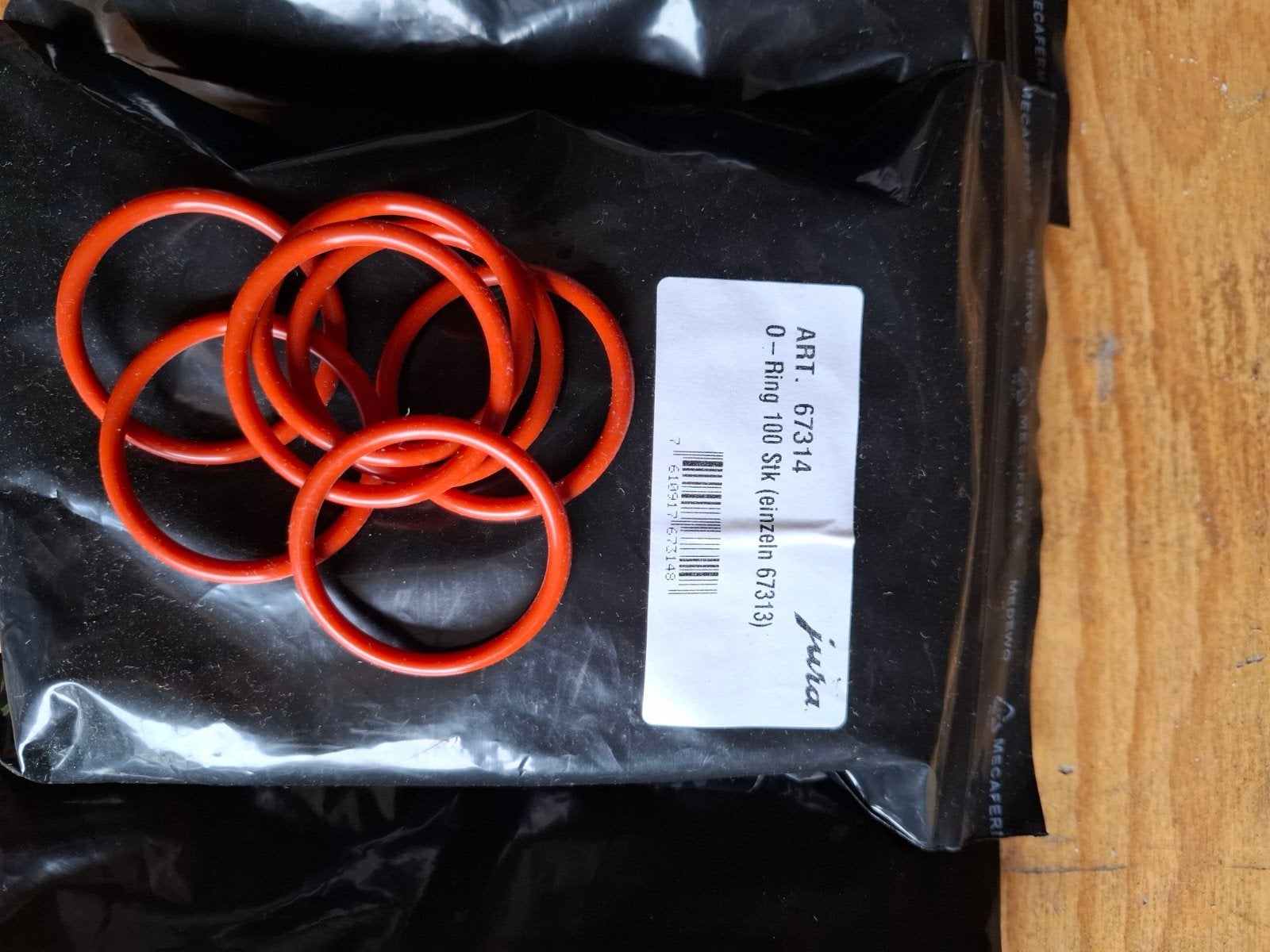 Originele Jura zetgroeprubbers, Ophalen, Nieuw