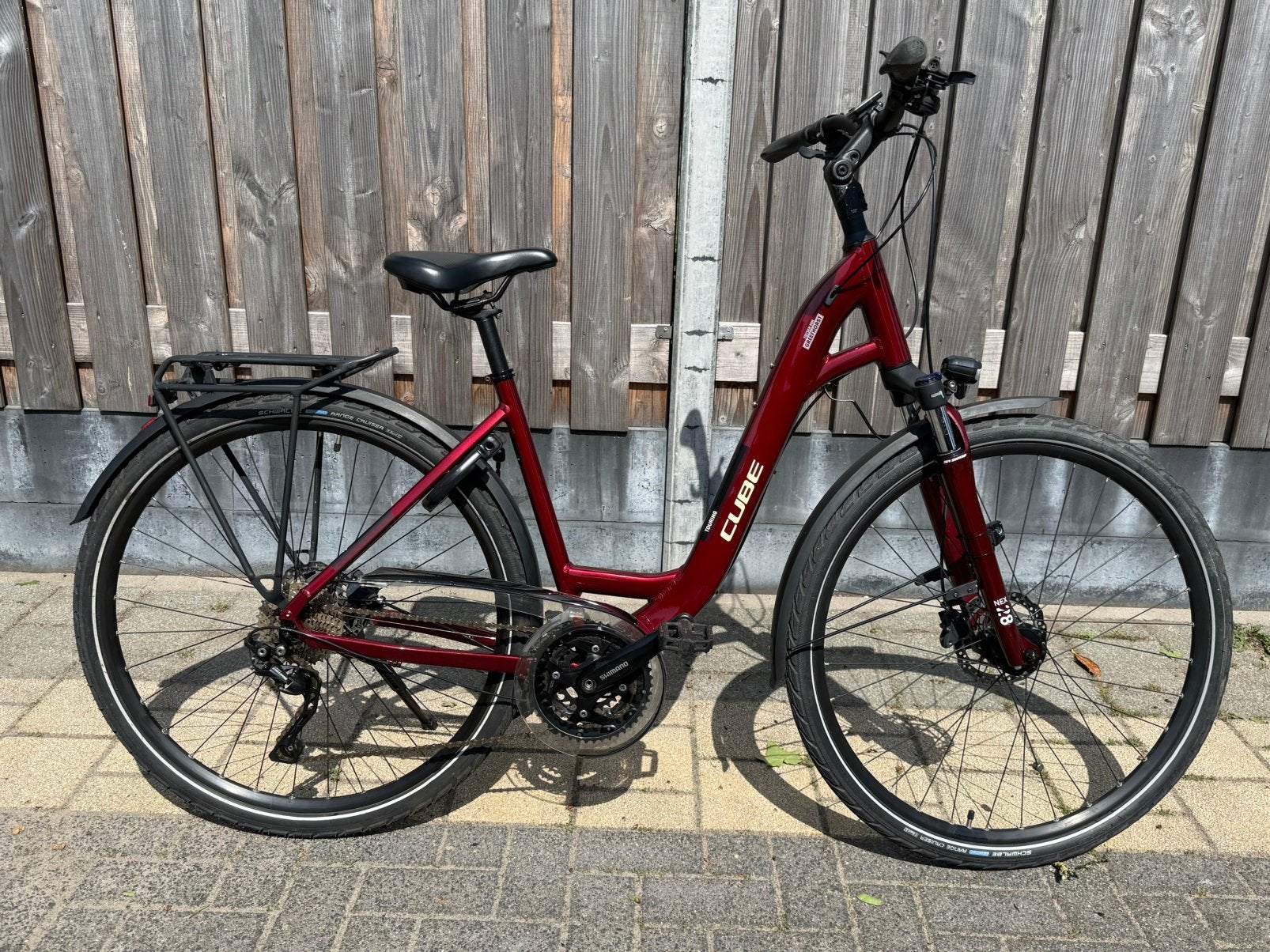 Cube Touring EXC Easy Entry, 47 tot 50 cm, Versnellingen, Zo goed als nieuw, Schijfrem