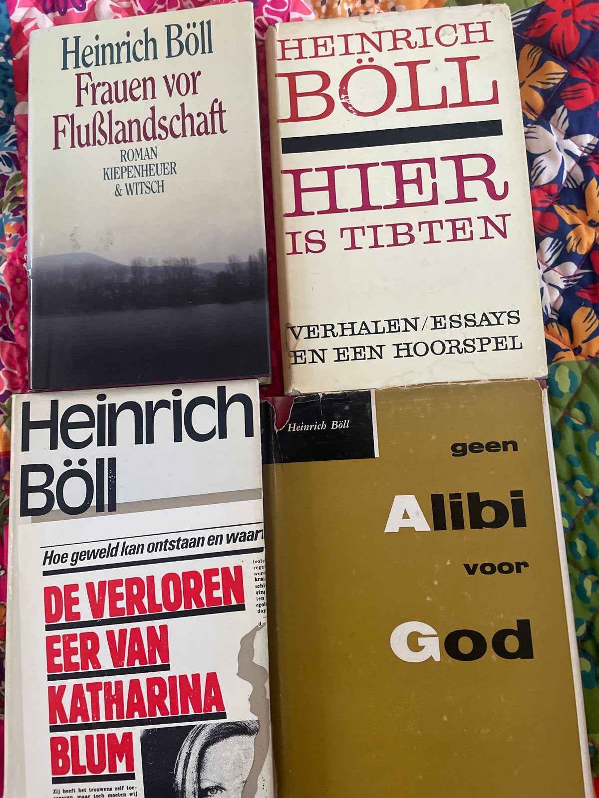 4 boeken van Heinrich Böll: Romans en verhalen, Boeken, Ophalen of Verzenden, Gelezen, Europa overig