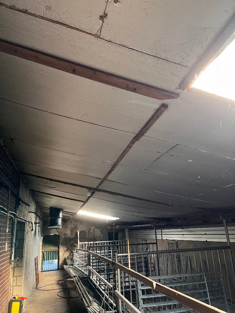 Isolateplaten piepschuim/tempex/EPS met alu folie 100m², Ophalen, 4 tot 8 cm, Gebruikt, Vloerisolatie