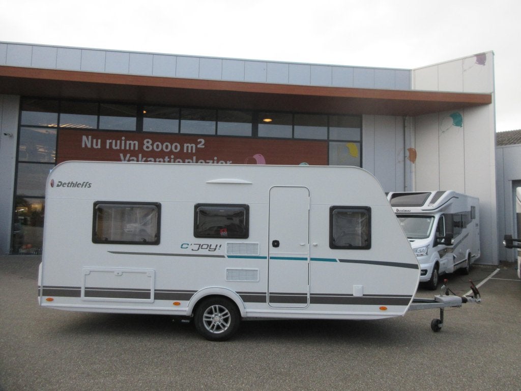 Dethleffs C'Joy Active 460 LE MET MOVER EN VOORTENT, Caravans en Kamperen, Dethleffs, Overige, 2 aparte bedden, Tot en met 3