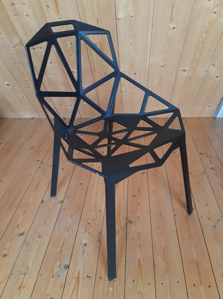 Magis Chair One, 2x zwart, Ophalen, Gebruikt, Twee, Zwart