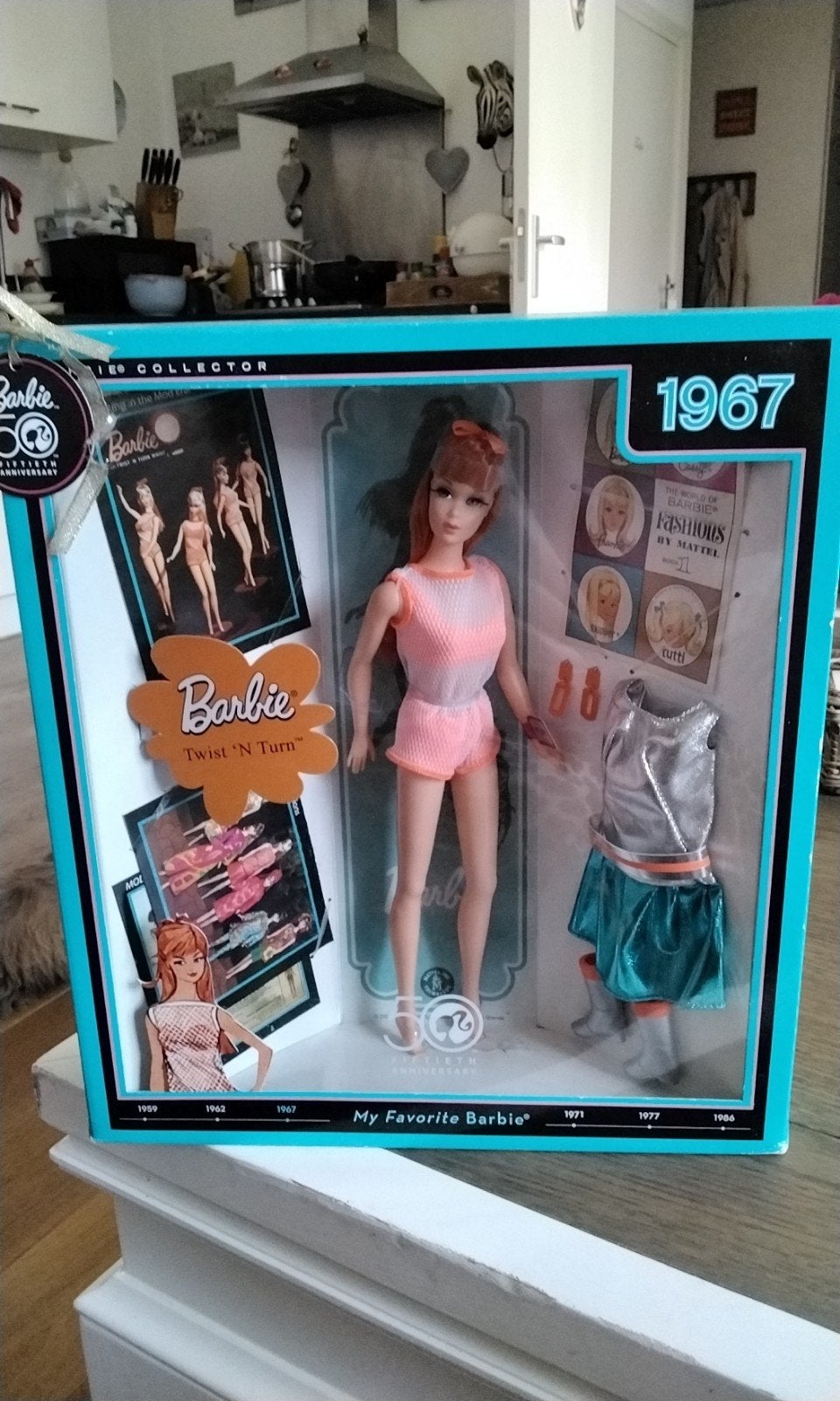 Barbie francie 1967 Twist 'N Turn 50th Anniversary Collector, Verzamelen, Ophalen of Verzenden, Nieuw, Pop