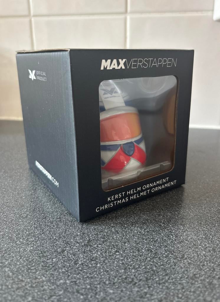Max Verstappen Helm Kerstbal 2025, Ophalen of Verzenden, Nieuw, Formule 1