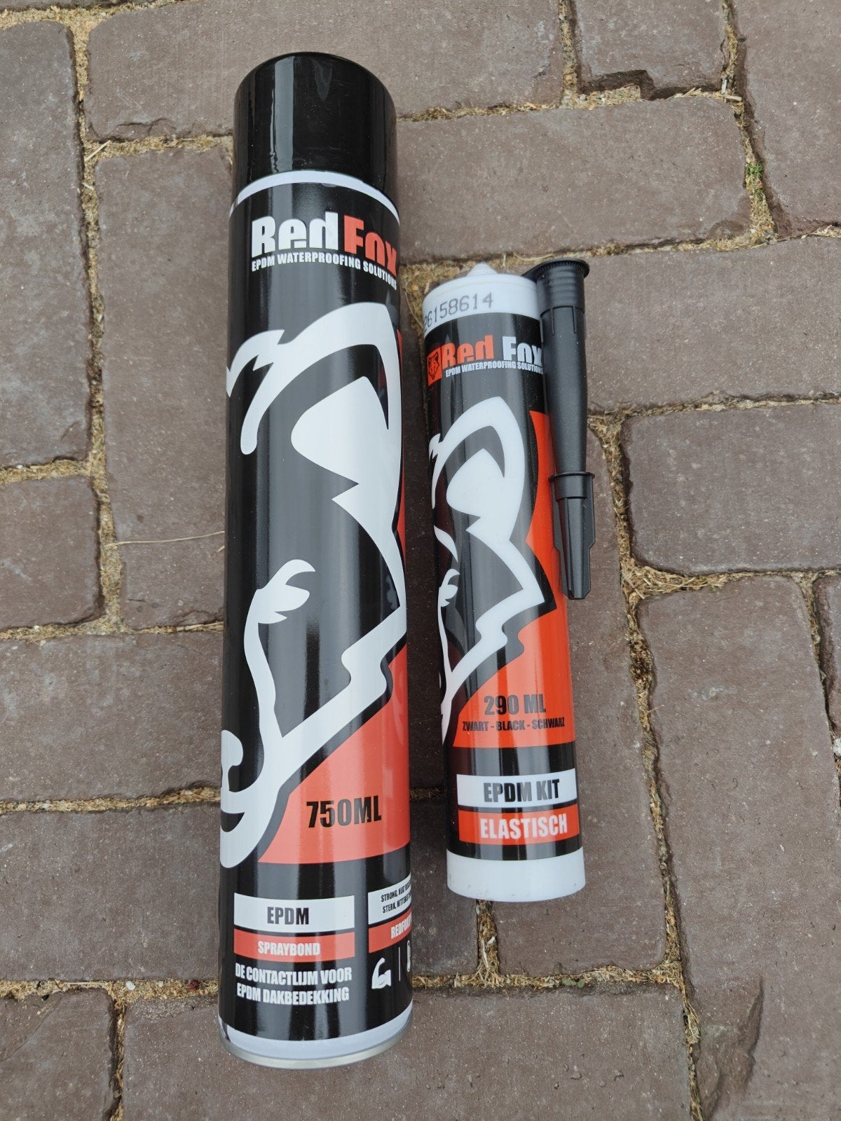 RedFox EPMD contactlijm Spraybond en EPMD Kit. nieuw!, Overige materialen, Nieuw, 15 m² of meer, Ophalen