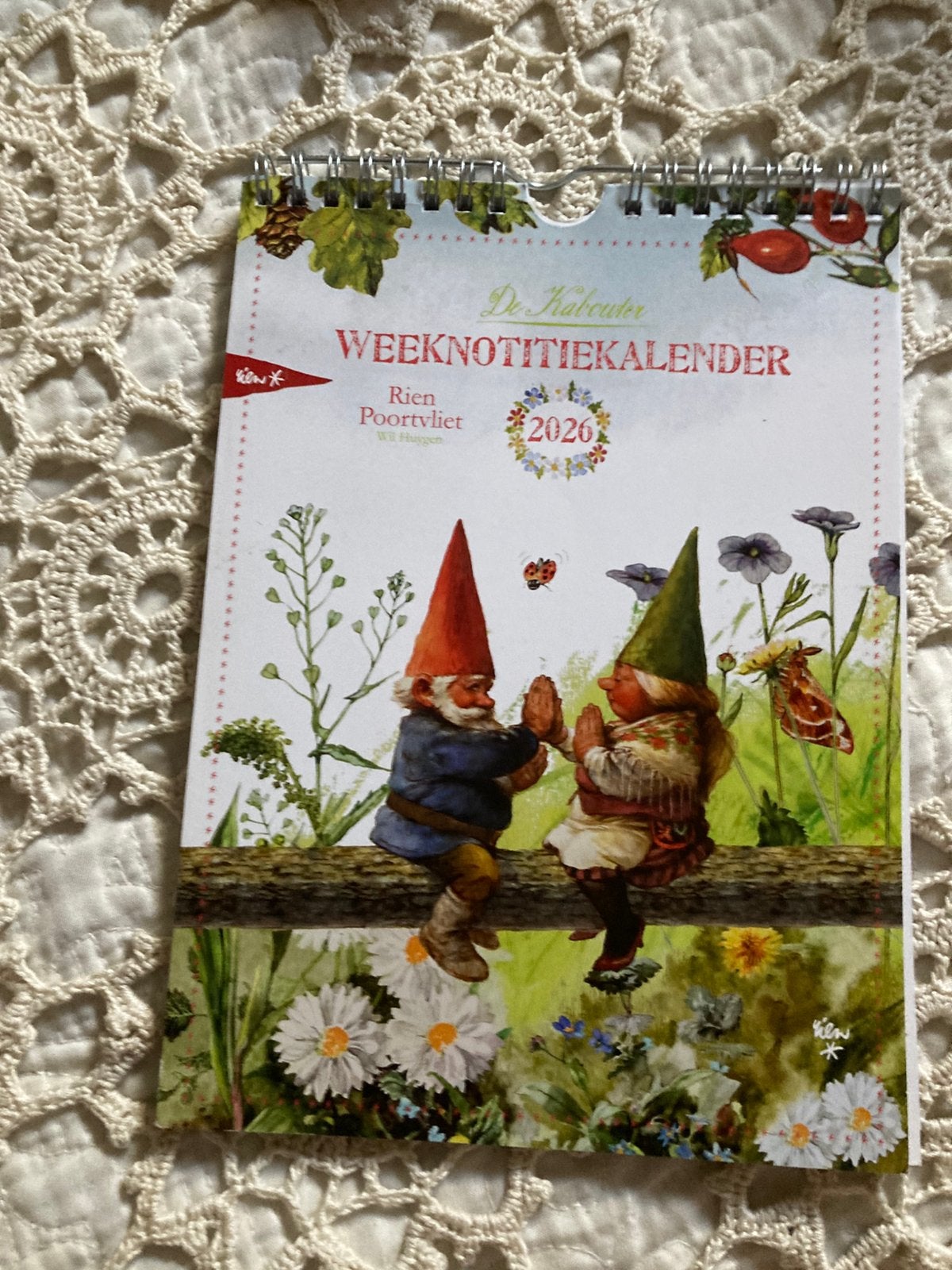 David de Kabouter weeknotitiekalender 2026, Ophalen of Verzenden, Maandkalender