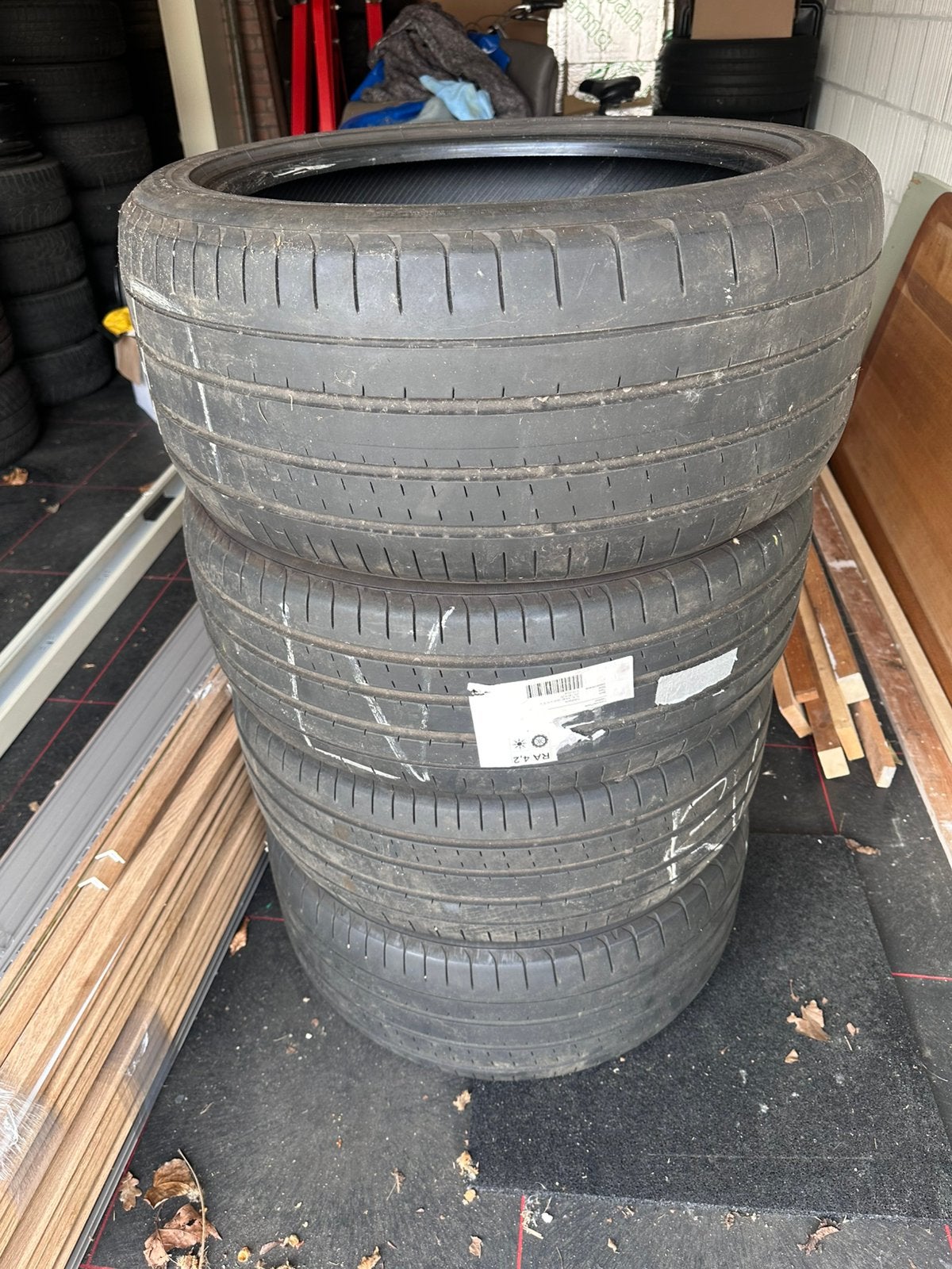 BMW IX3 Zomerbanden Yokohama stermarkering 20 inch, Ophalen, 245 mm, Band(en), 20 inch