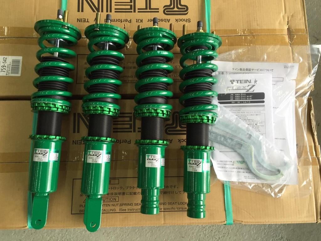 Tein Flex Z schroefset verlaging - Honda Civic 96-01, Ophalen of Verzenden