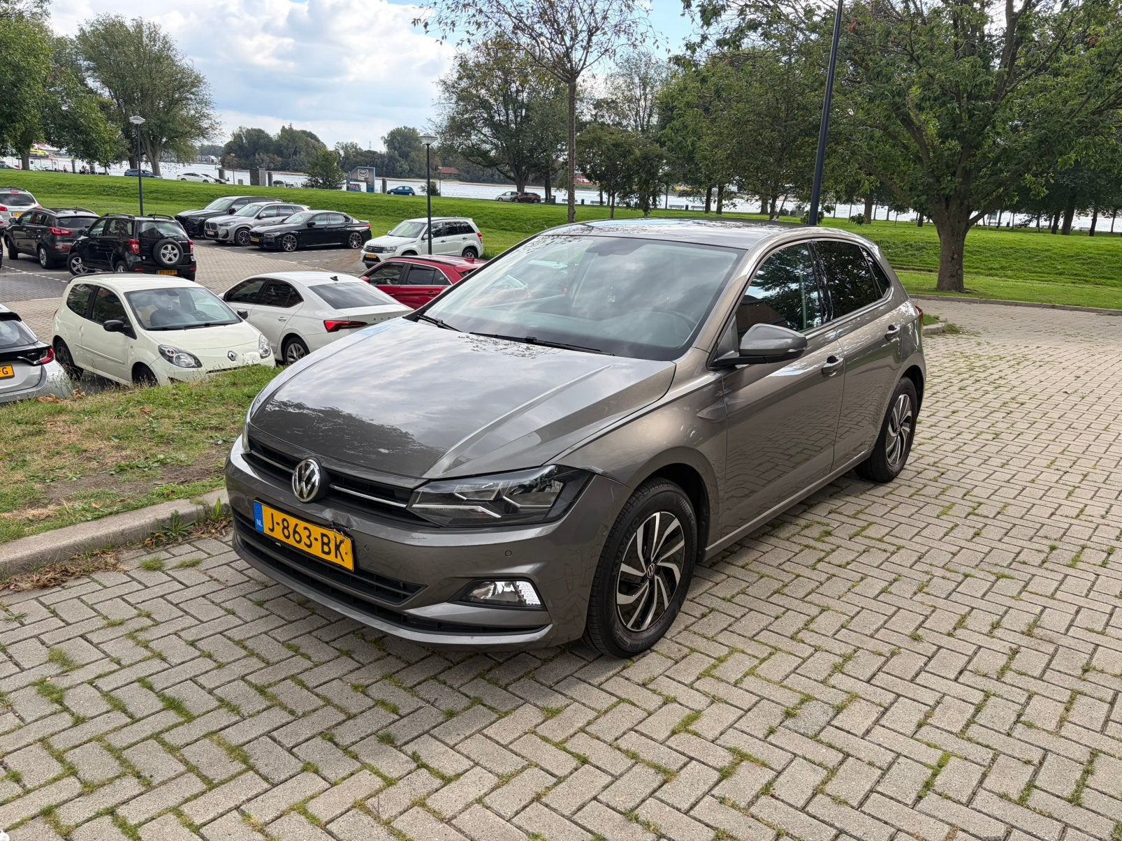 Volkswagen Polo 1.0 TSI 95pk 7-DSG 2020 NAP ACC Automaat, Auto's, Dealer onderhouden, Stof, 95 pk, 49 €/maand