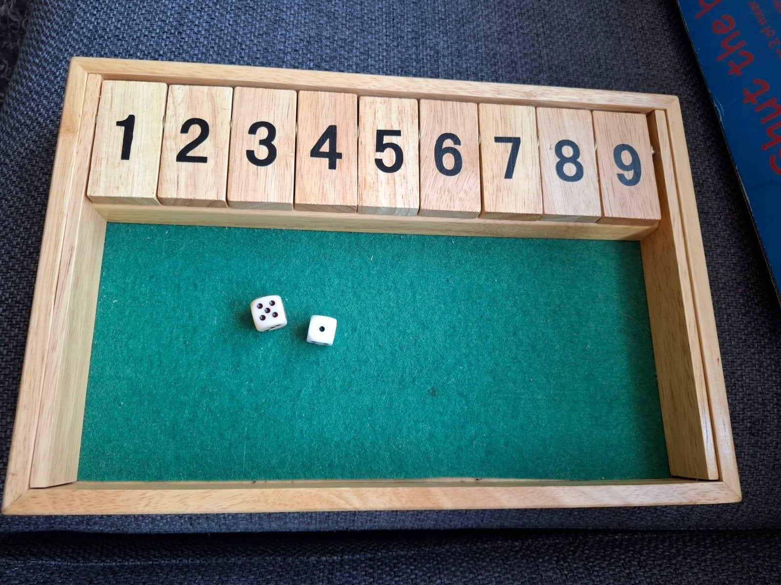 shut the box, Een of twee spelers, Ophalen of Verzenden, Gebruikt, Longfield Games