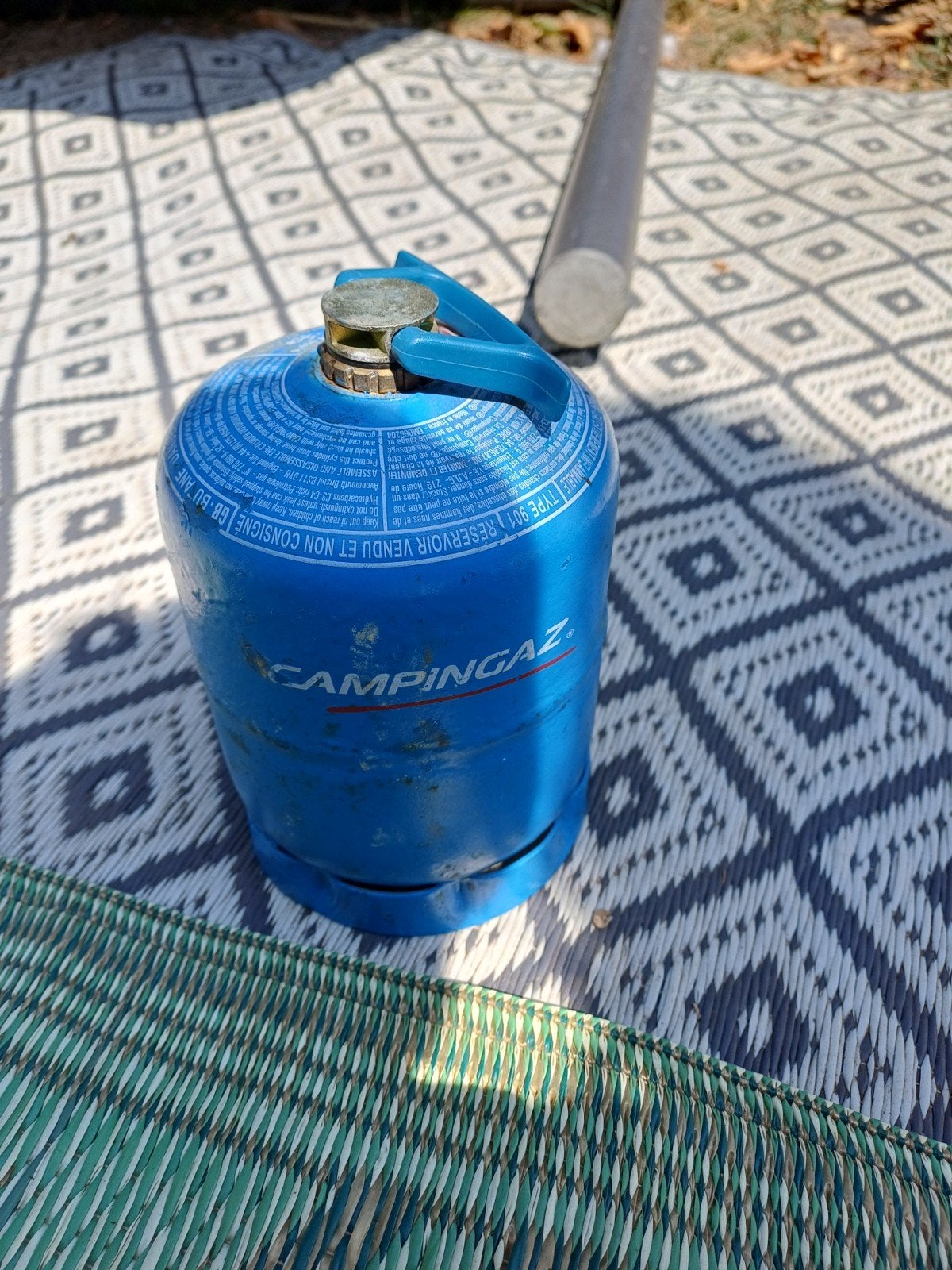Campingaz gasfles - vol, Caravans en Kamperen, Ophalen, Gebruikt