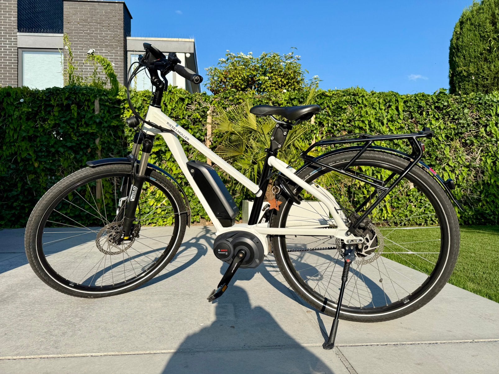 Riese & Müller Charger belt e-bike (Slechts 755 km!) - M 46, Fietsen en Brommers, Minder dan 10 versnellingen, Gebruikt, Overige maten