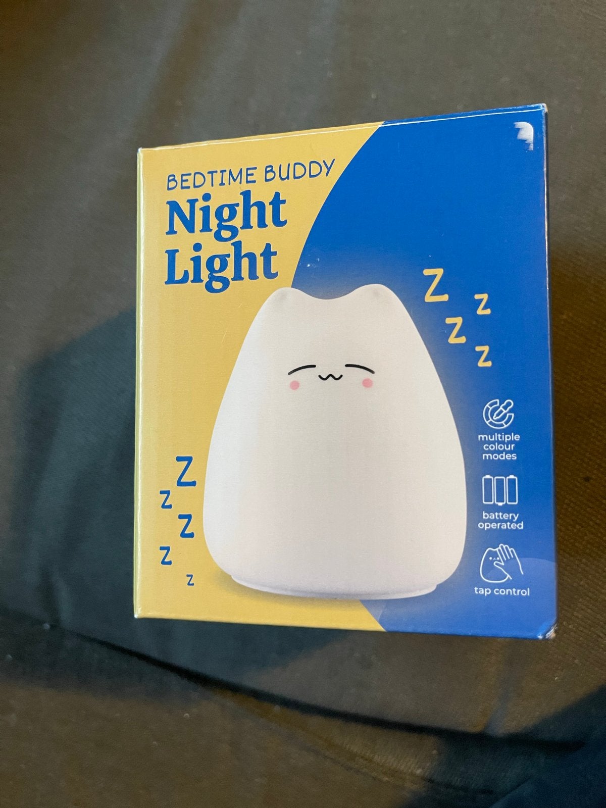 Bedtime Buddy Nachtlampje - Kat - Meerkleurig, Overige merken, Nieuw, Ophalen of Verzenden, Meerkleurig