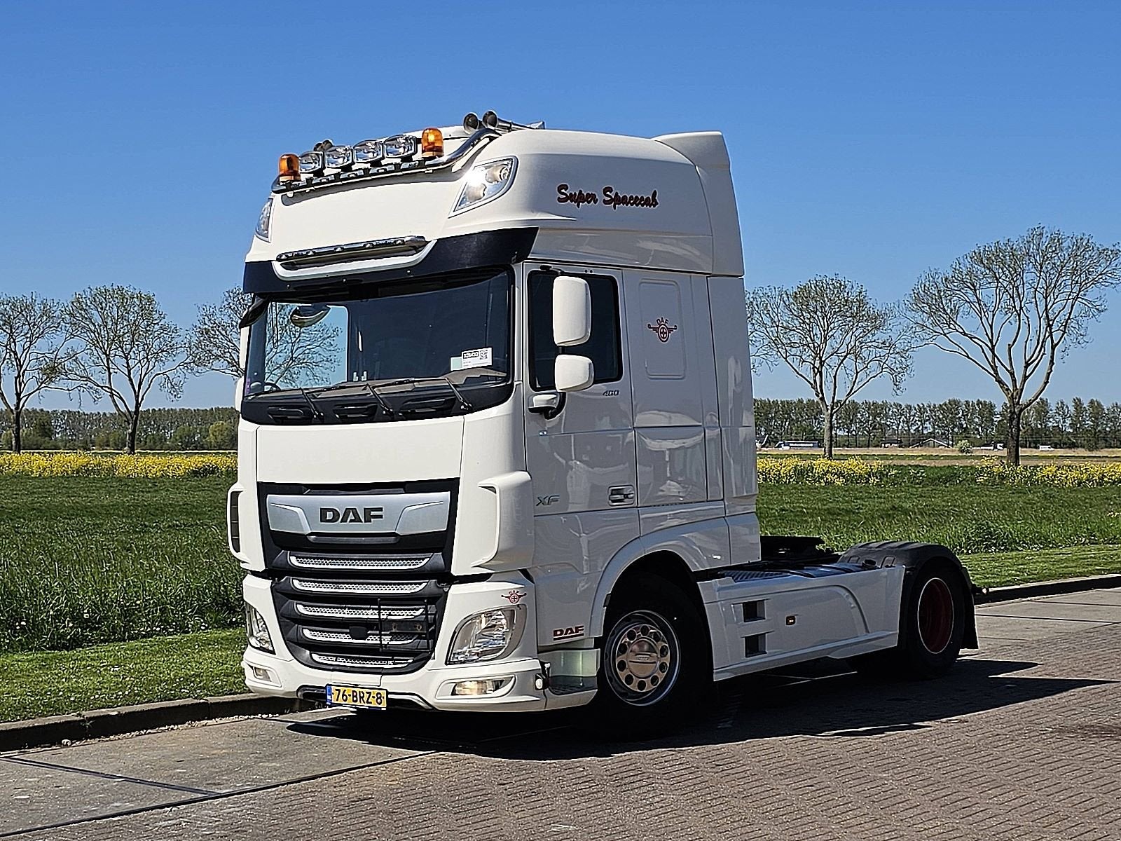 DAF XF 480, Euro 6, Stoelverwarming, Wit, Bedrijf