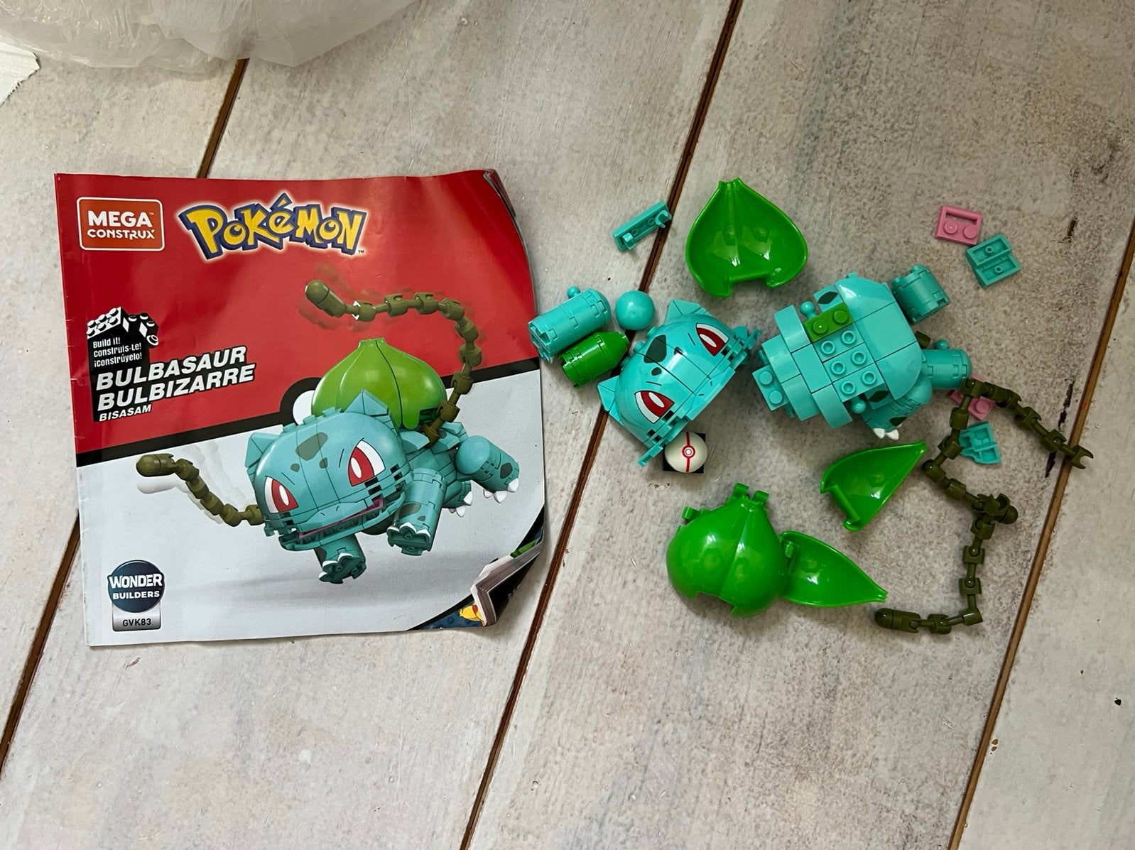 Mega Construx Pokémon Bulbasaur Bouwpakket, Kinderen en Baby's, Speelgoed | Bouwstenen, Gebruikt, Megabloks, Ophalen of Verzenden