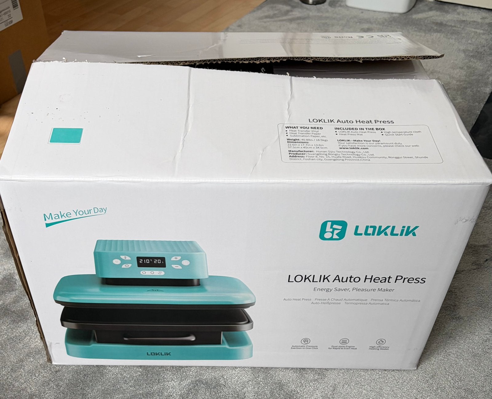 LokLik Auto press hittepers zo goed als nieuw, Ophalen, Zo goed als nieuw