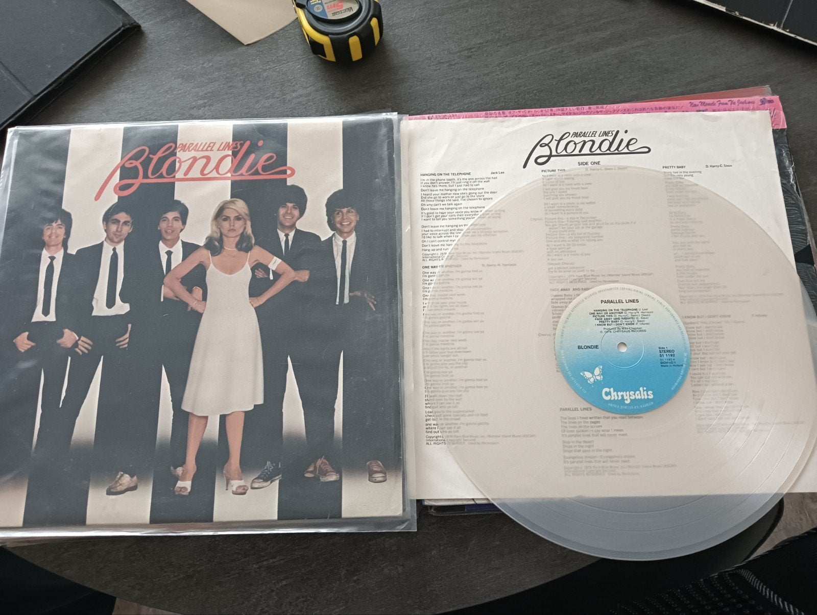 Blondie - Parallel Lines (Clear Vinyl LP), LP, New wave, Ophalen of Verzenden, Zo goed als nieuw
