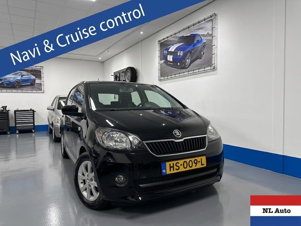 Skoda Citigo 1.0 Greentech Fresh/Navi/Cruise/Nap/Apk!, Voorwielaandrijving, Gebruikt, Euro 6, 840 kg