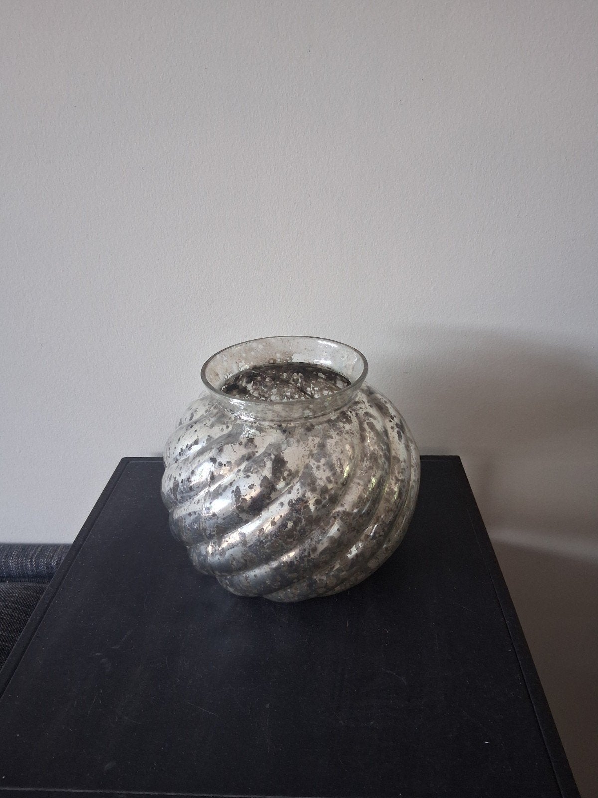 Rivièra Maison Pumpkin Windlicht - Zo goed als nieuw, Ophalen, Zo goed als nieuw, Zilver, Glas