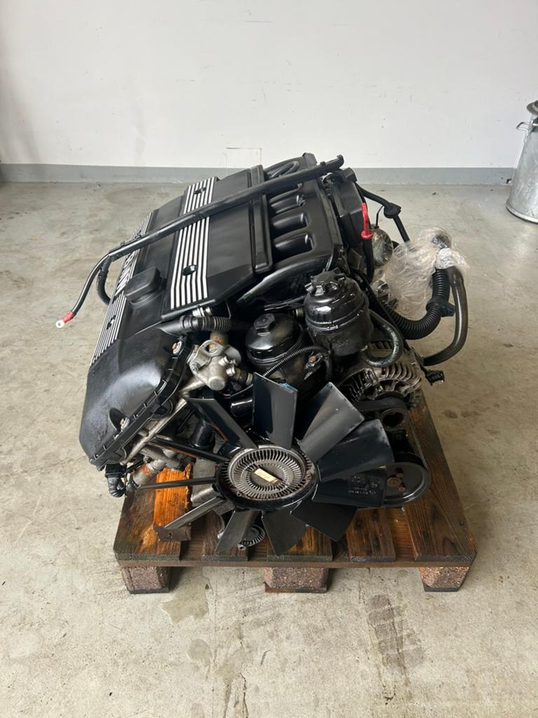 BMW E46 M52 2.0 Motor + Bak – 155.322 km, Ophalen